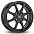 Jante aluminium Msw 14 pouces Noir Mat