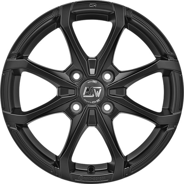 Jante aluminium Msw 16 pouces Noir Mat