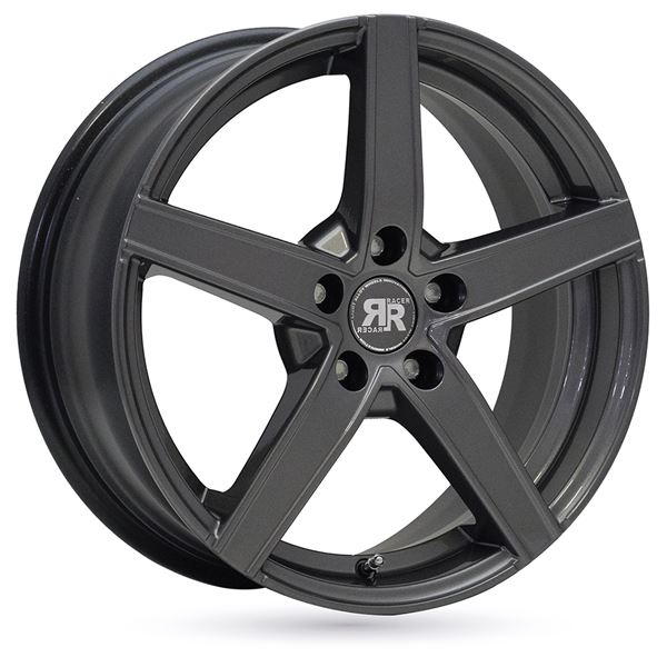 Jante aluminium Racer 18 pouces Gris Brillant