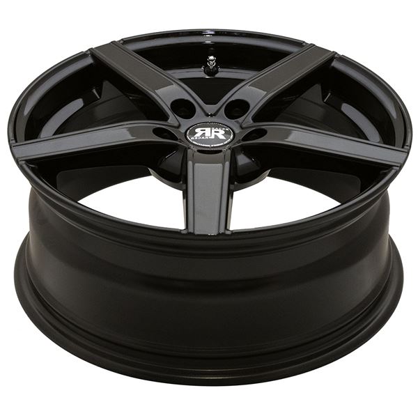 Jante aluminium Racer 18 pouces Noir Brillant