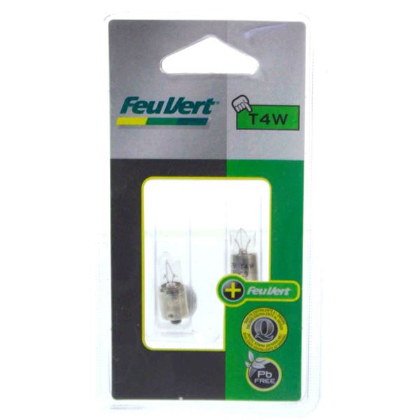 2 Ampoules Feu Vert T4W