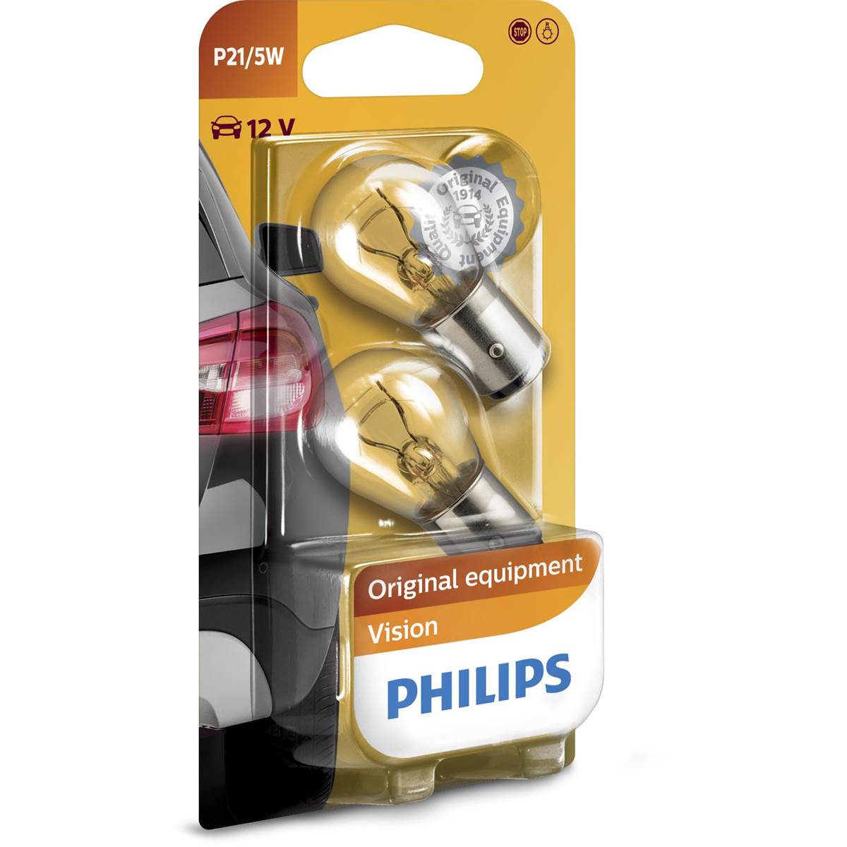 Ampoules (2 pièces) Philips Premium P21/5w