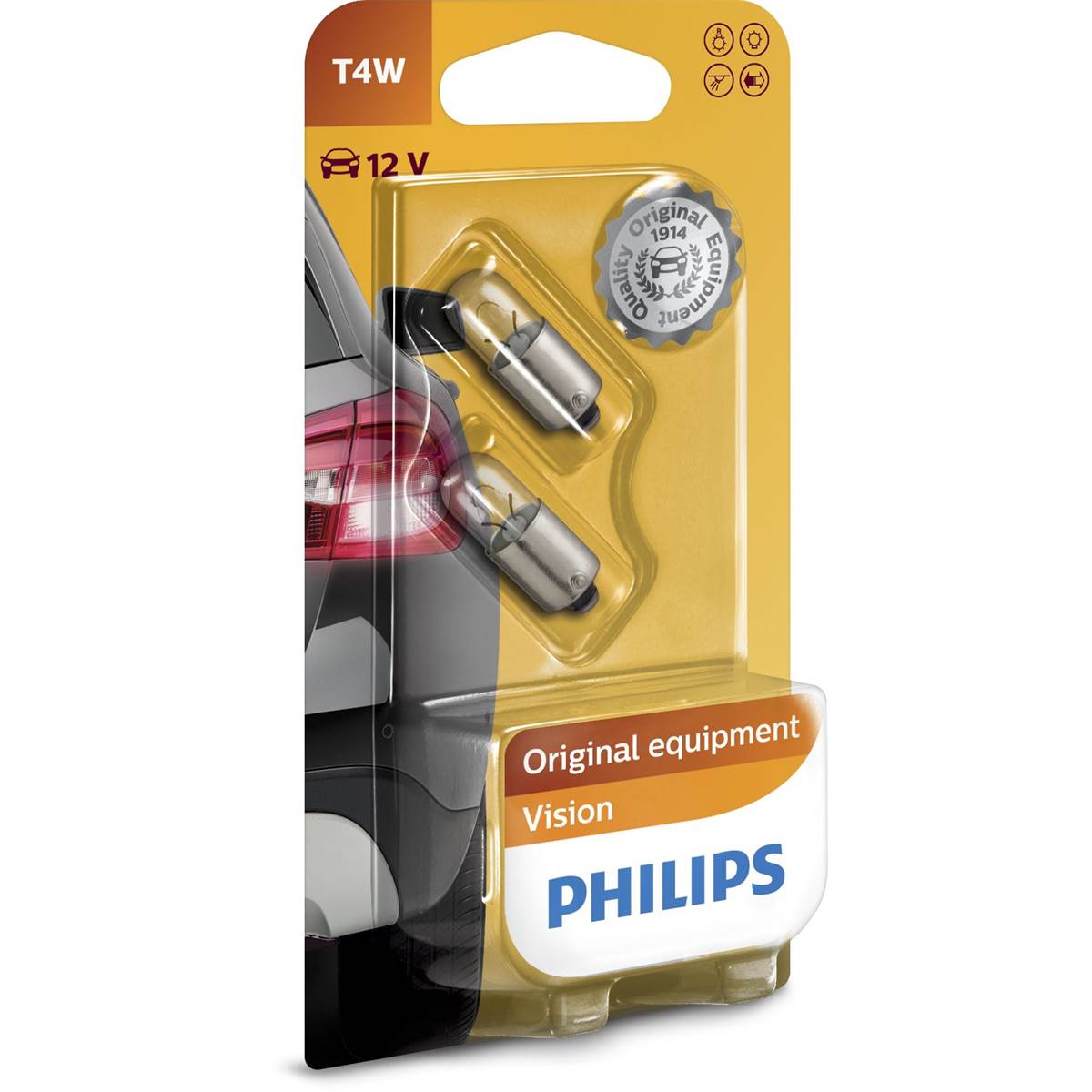 Ampoules (2 pièces) Philips Premium T4w