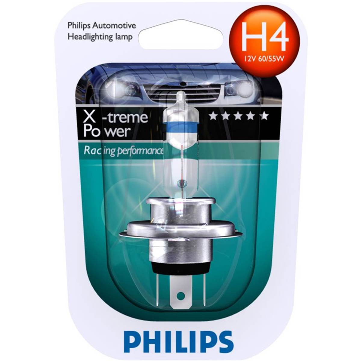 Ampoule Philips H4 X-treme Power