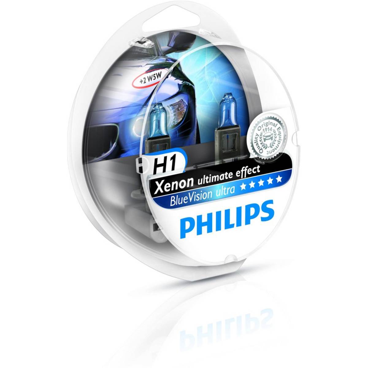 Ampoules (2 pièces) Philips Premium White Vision H1