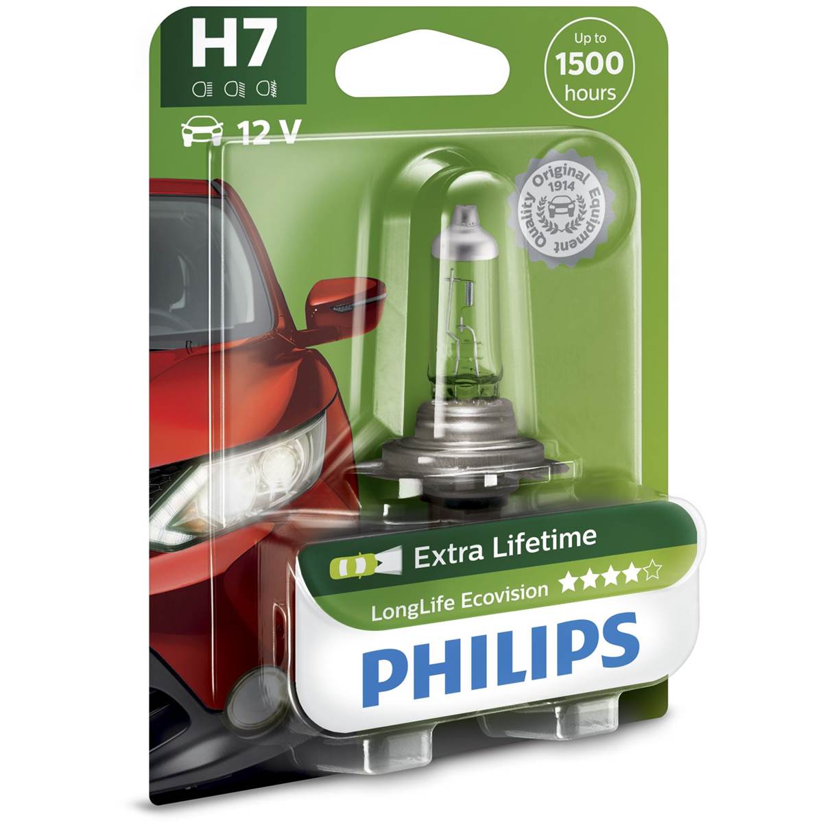 Philips Douille pour ampoule de voiture 11182X2 Culot PX26d Type
