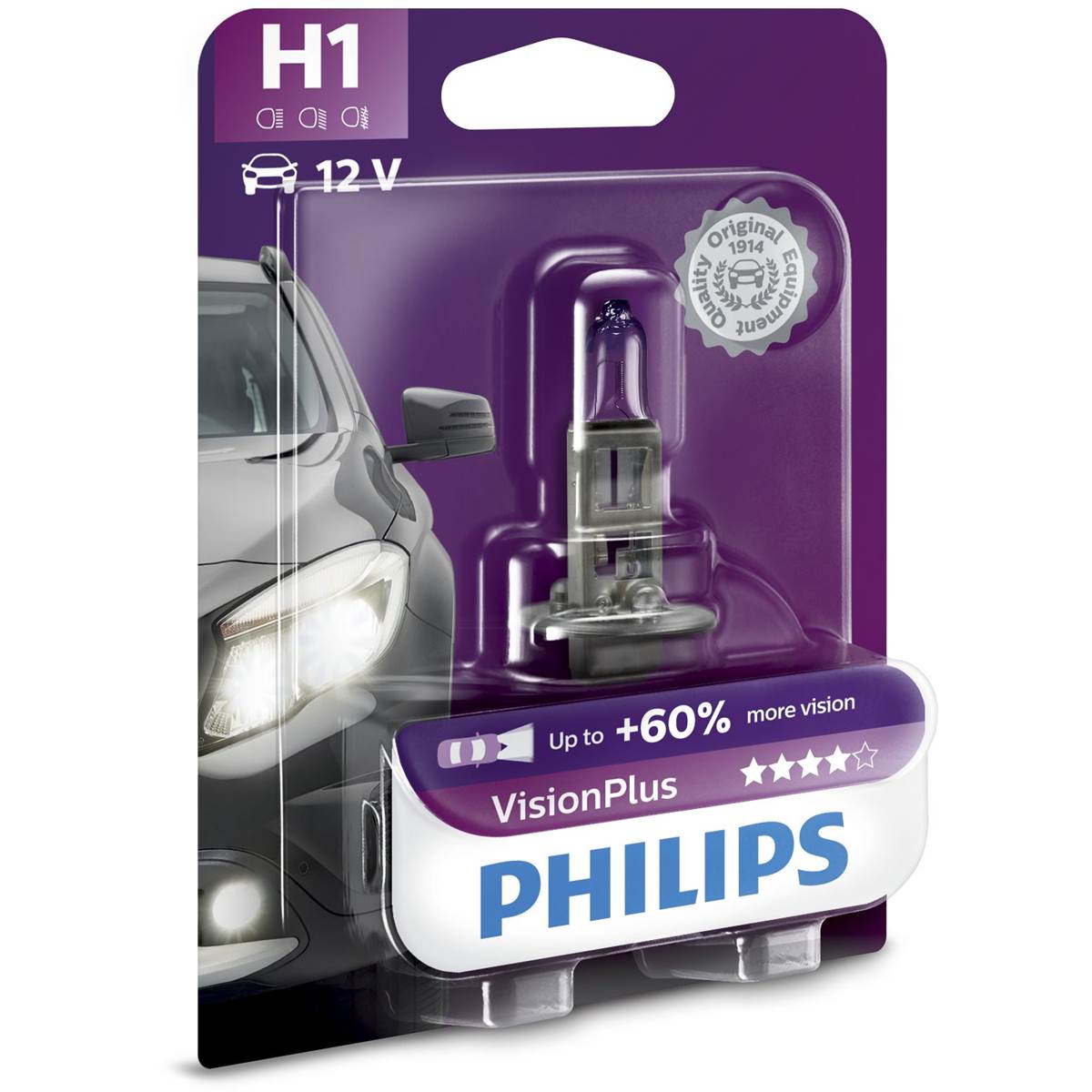 Ampoule Philips Premium Vision Plus H1