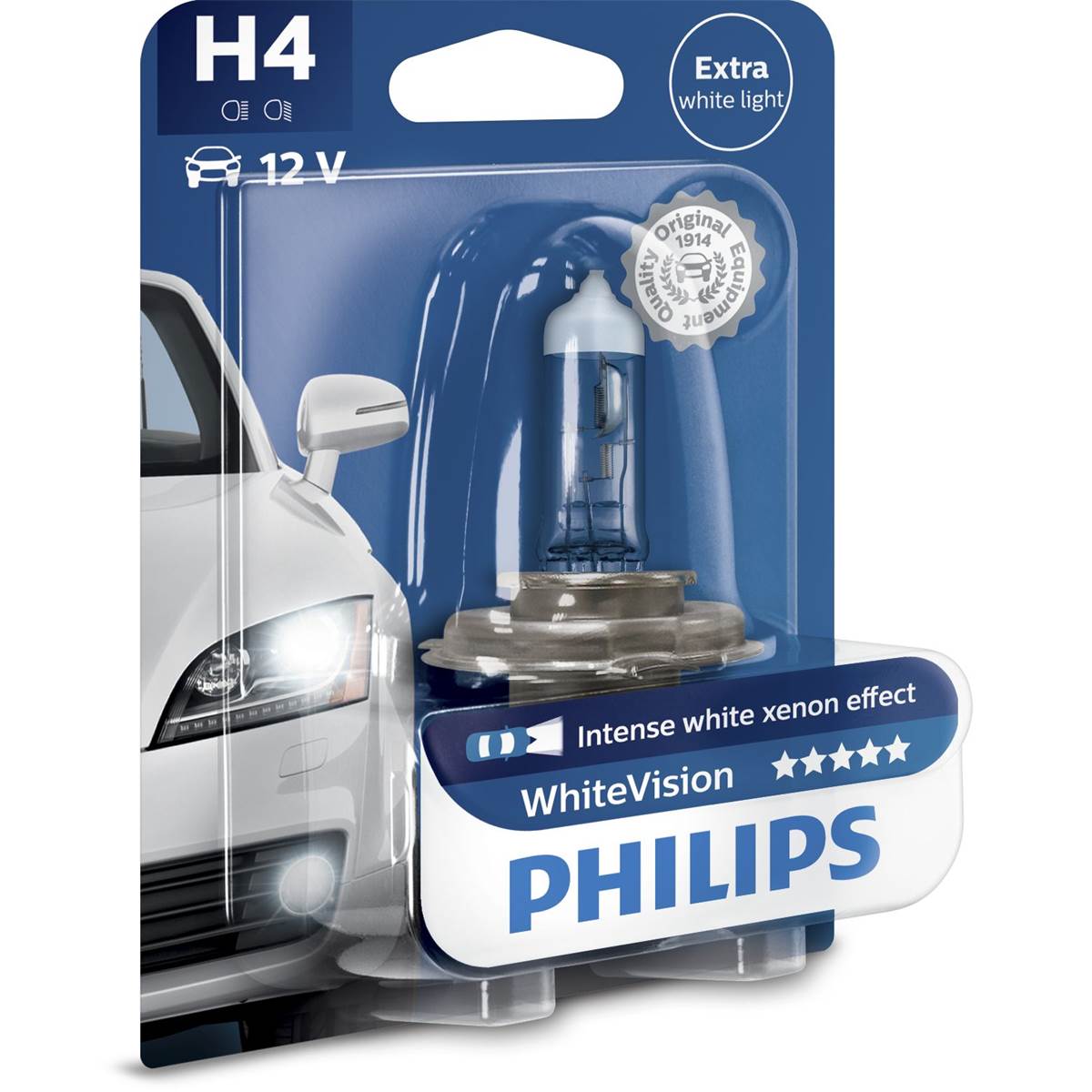 Ampoule Philips Premium White Vision H4