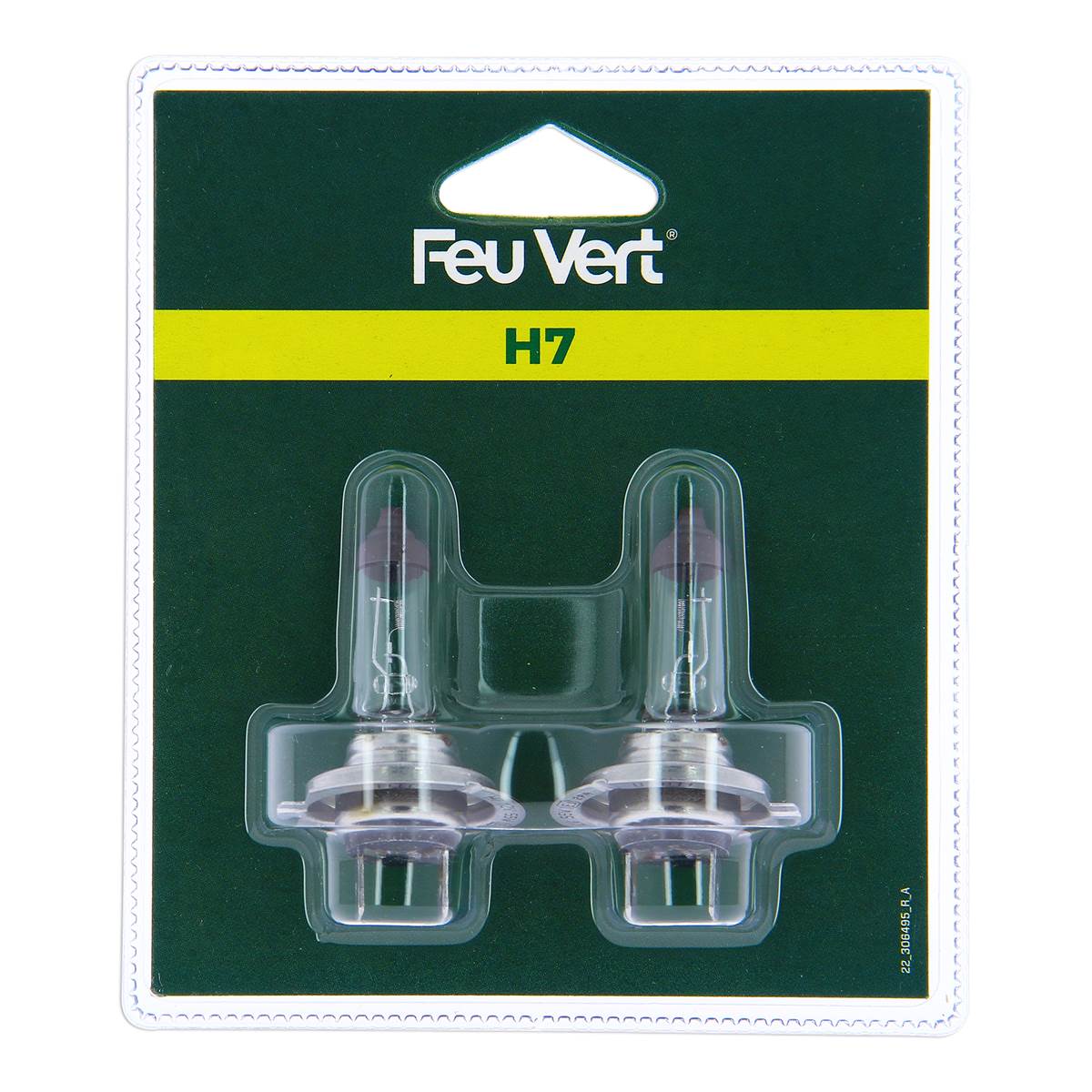 2 ampoules Feu Vert H7