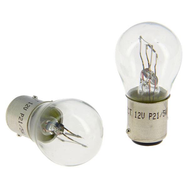 1 Ampoule double filament Feu stop feu arrière P21/5W 12v