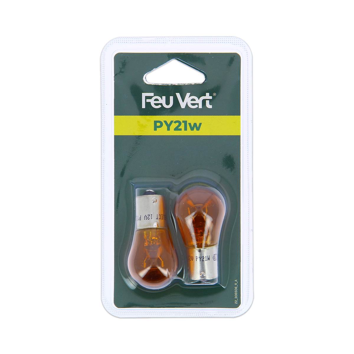 Ampoules (2 pièces) Feu Vert Py21w