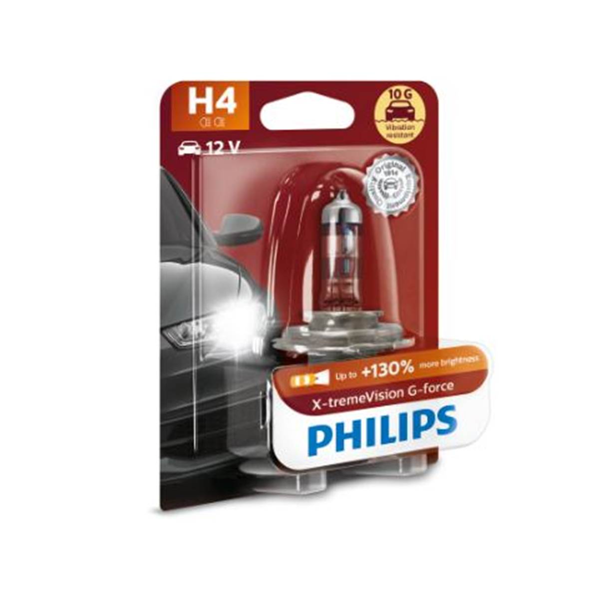Ampoule Philips Premium X-treme Vision G-force H4