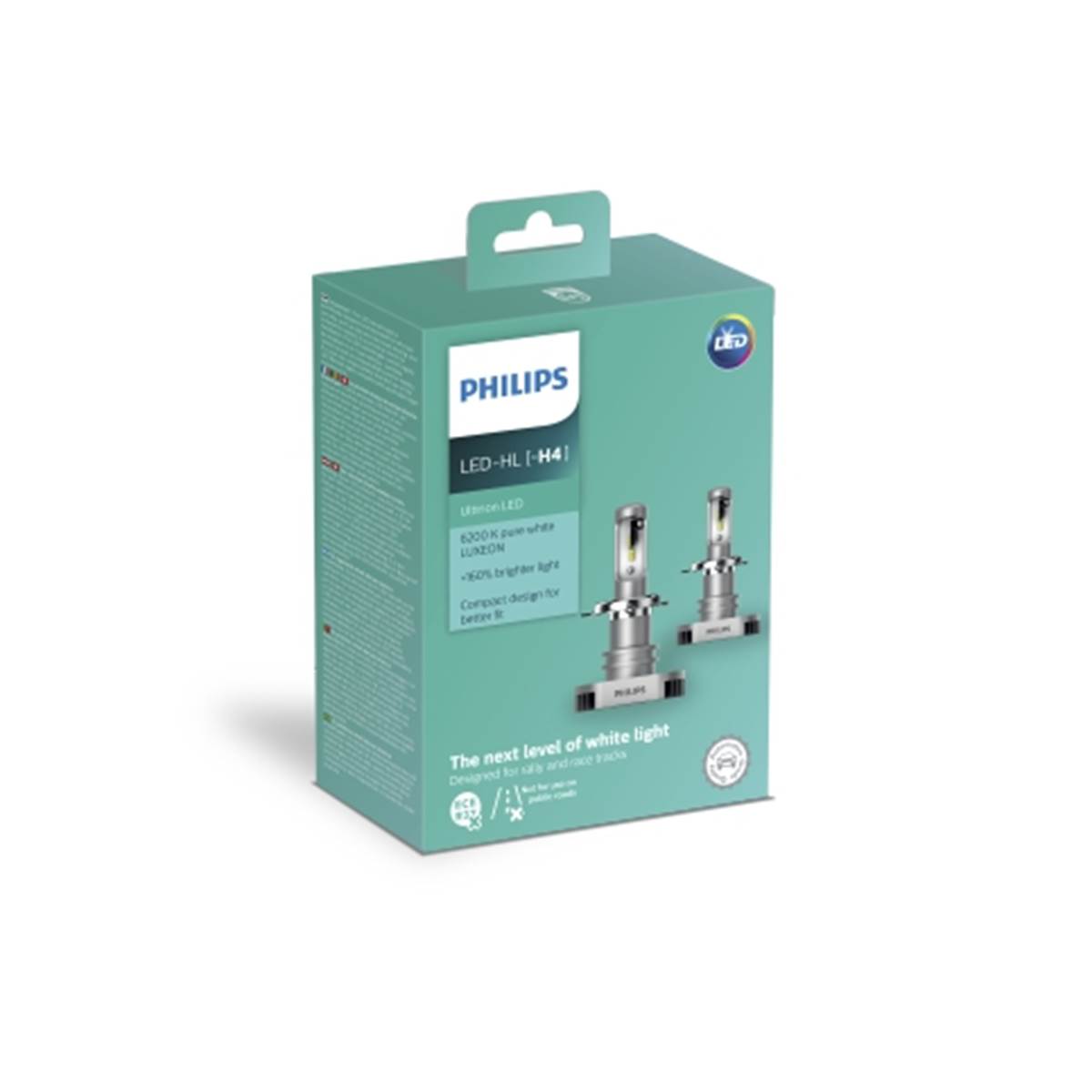 Ampoules (2 pièces) Philips Premium Led Ultinon H4