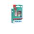 2 ampoules Philips premium LED P21/5W rouge