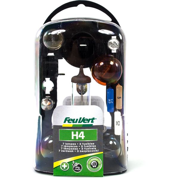 Coffret d'ampoules H4 Feu Vert