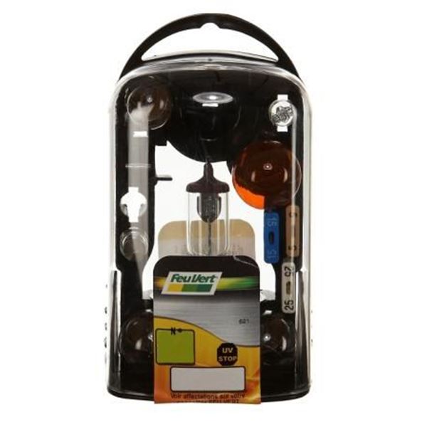 Coffret d'ampoules HB3+H7 Feu Vert