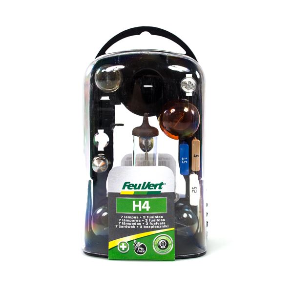 Coffret d'ampoules H4 Feu Vert