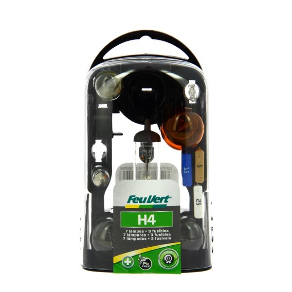 Coffret d'ampoules H4 Feu Vert