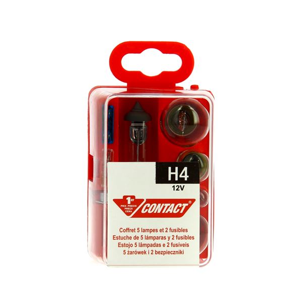 Coffret d'ampoules H4 Contact