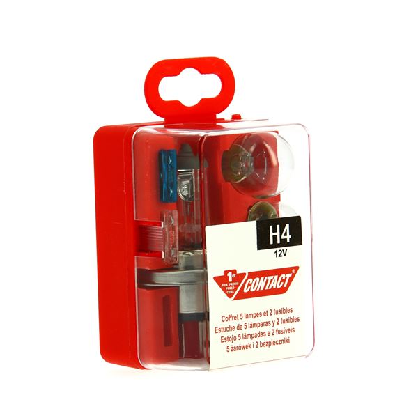 Coffret d'ampoules H4 Contact