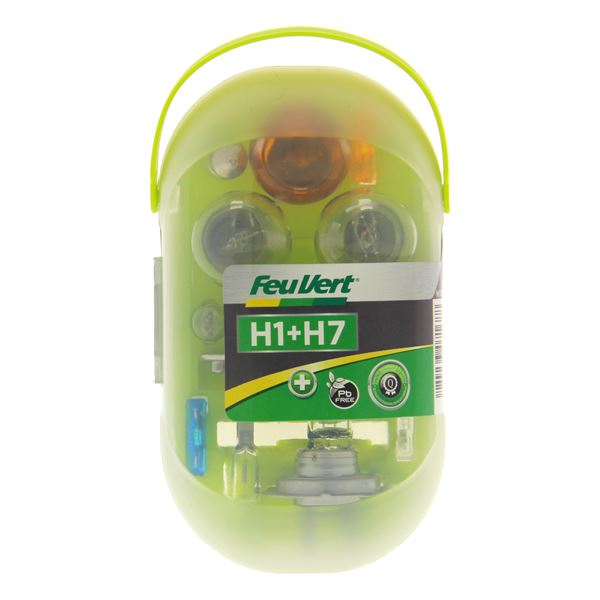 Coffret d'ampoules H1/H7 Feu Vert