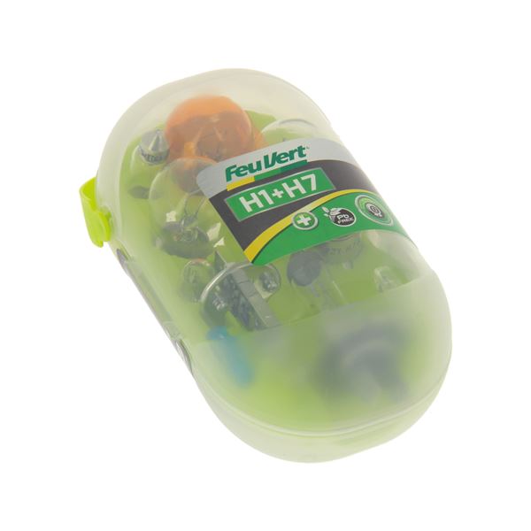 Coffret d'ampoules H1/H7 Feu Vert