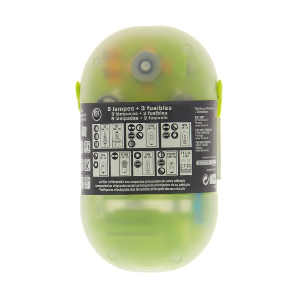 Coffret d'ampoules H1/H7 Feu Vert