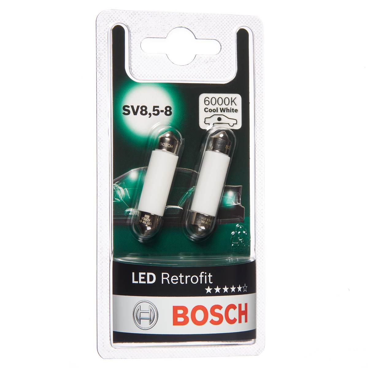 Ampoules (2 pièces) C5w - Sv8,5-8 Led Retrofit Bosch