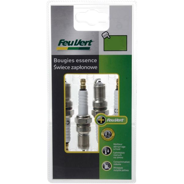 4 bougies d'allumage Feu Vert N°5