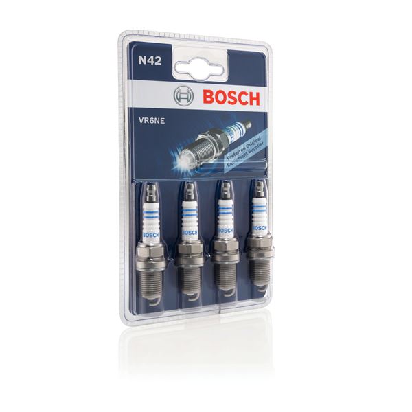 4 bougies d'allumage Bosch N°42