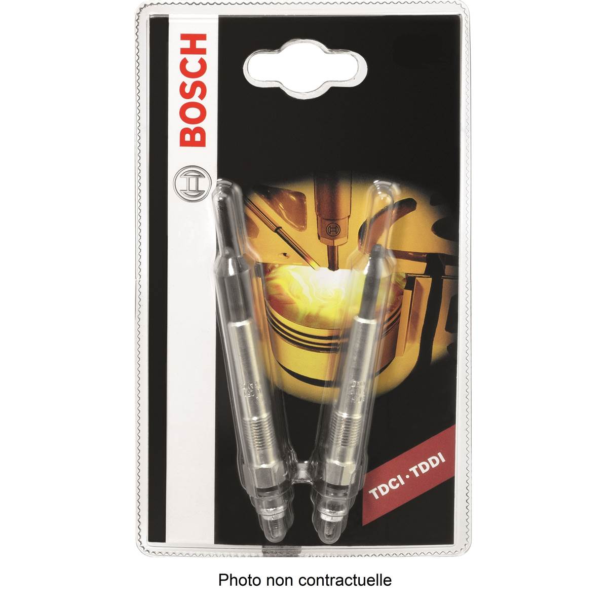 2 bougies de préchauffage Bosch N°45