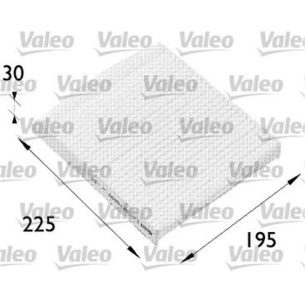 Filtre d'habitacle FH104 Valeo