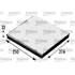 Filtre d'habitacle FH214 Valeo