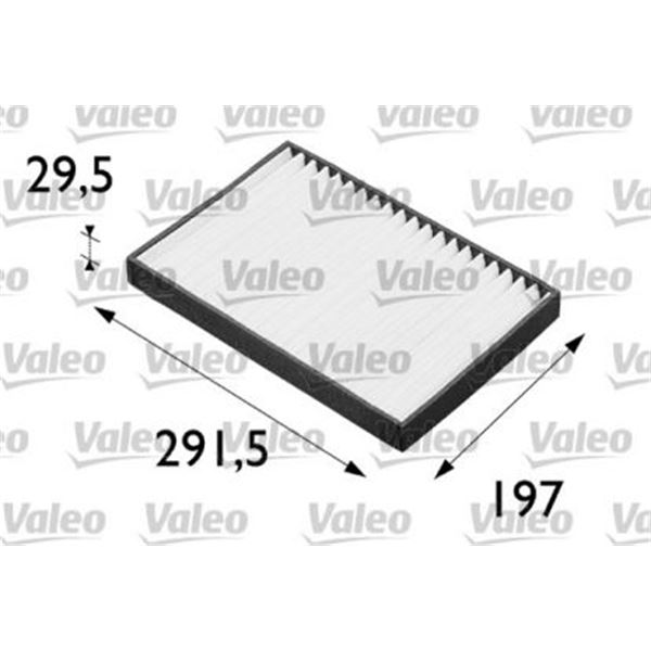 Filtre d'habitacle FH401 Valeo