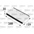 Filtre d'habitacle FH211 Valeo