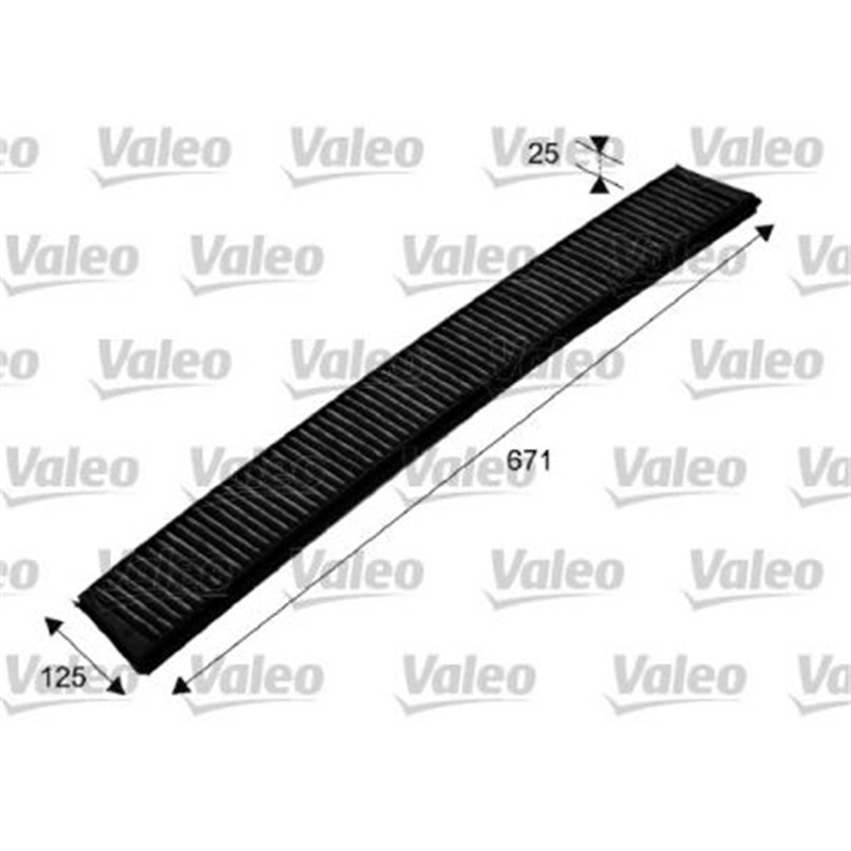 Filtre D'habitacle Fh601 Valeo