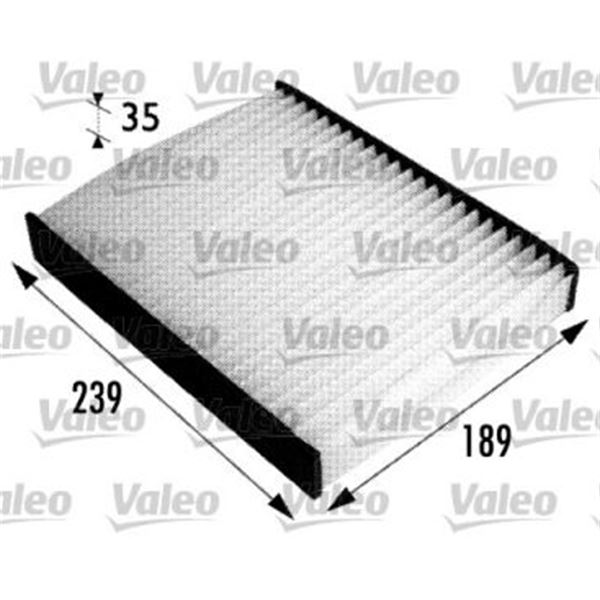 Filtre d'habitacle FH116 Valeo