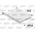 Filtre d'habitacle FH310 Valeo