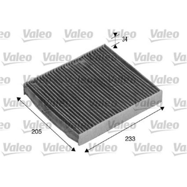 Filtre d'habitacle FH118 Valeo