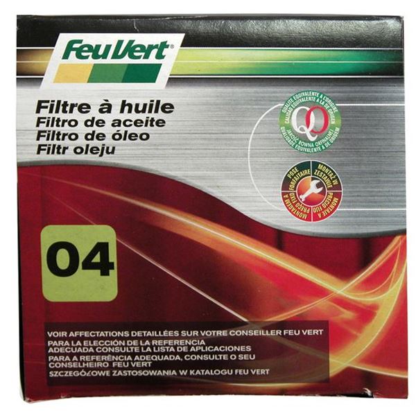 Filtre à huile Feu Vert N°04