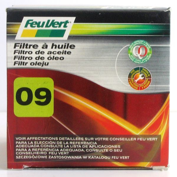 Filtre à huile Feu Vert N°09