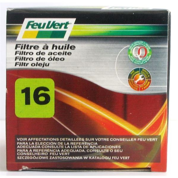 Filtre à huile Feu Vert N°16