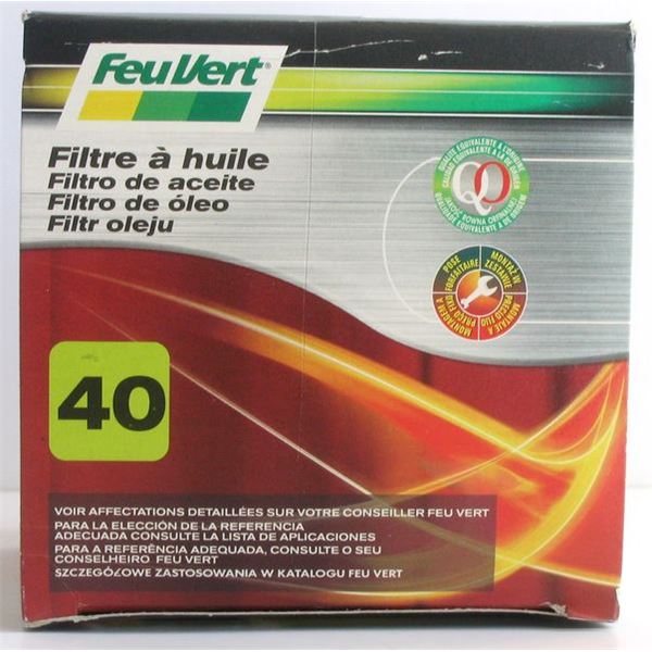 Filtre à huile Feu Vert N°40