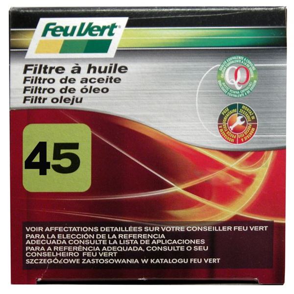 Filtre à huile Feu Vert N°45