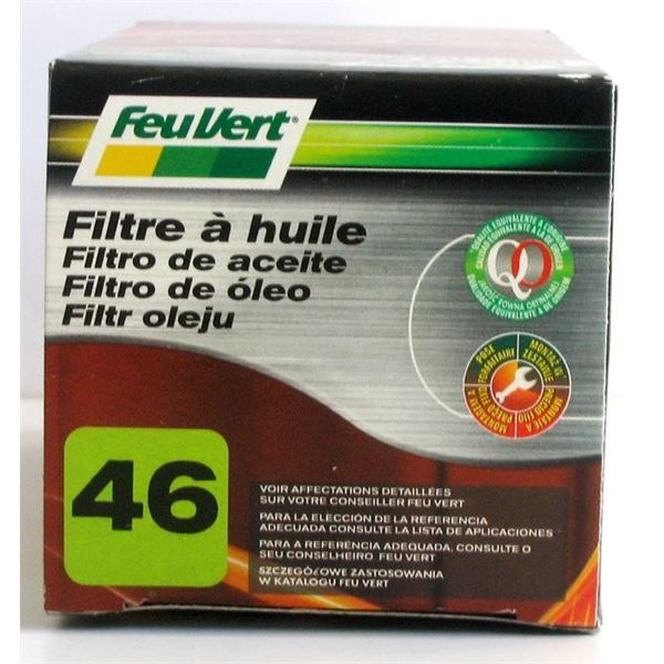Filtre à huile Feu Vert N°46