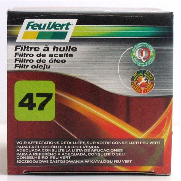 Filtre à huile Feu Vert N°47