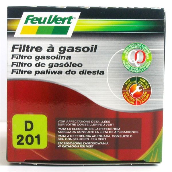 Filtre à gasoil Feu Vert D201