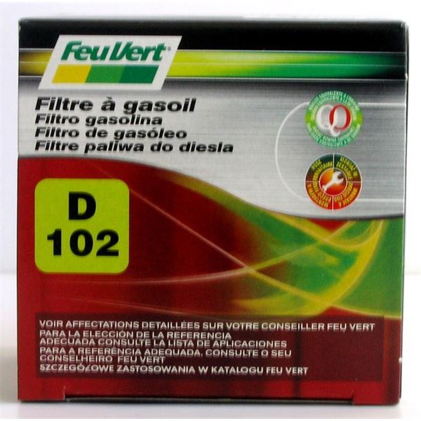 Filtre à gasoil Feu Vert D102