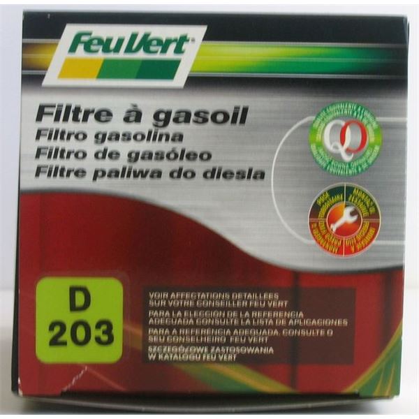 Filtre à gasoil Feu Vert D203