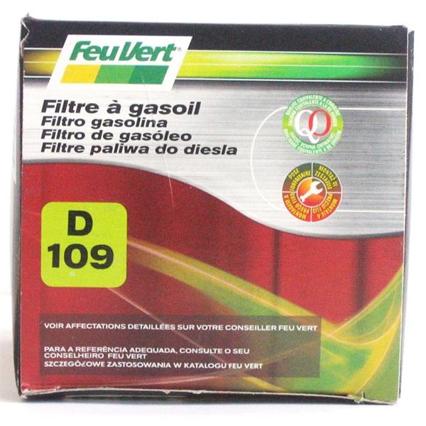 Filtre à gasoil Feu Vert D109